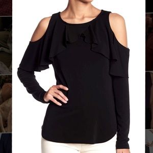 NWT - Fifteen Twenty Cold-Shoulder Top